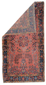 Fine Antique Mohajeran Sarouk Rug 2'6'' x 4'10''