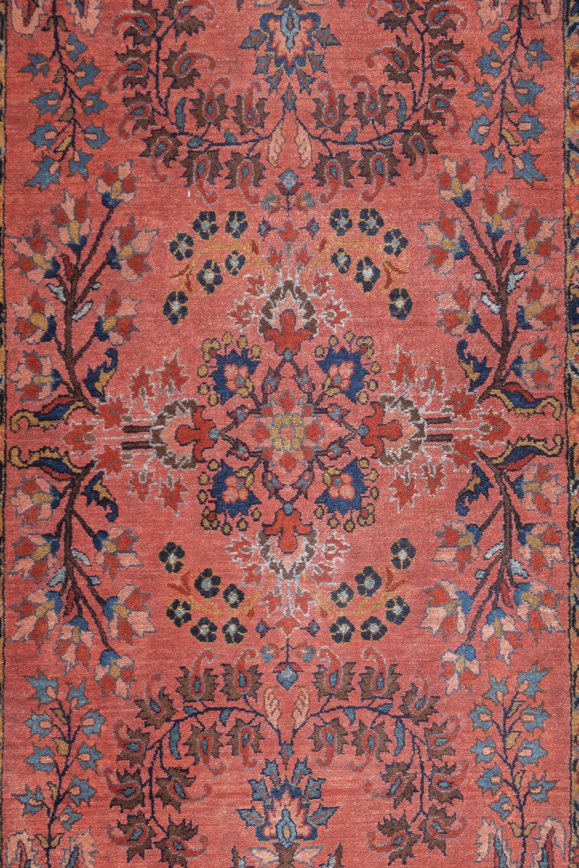 Fine Antique Mohajeran Sarouk Rug 2'6'' x 4'10''