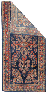 Fine Antique Mohajeran Sarouk Rug 2'7'' x 5'4''