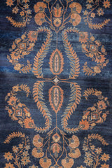 Fine Antique  Mohajeran Sarouk Rug 3'4'' x 4'11''