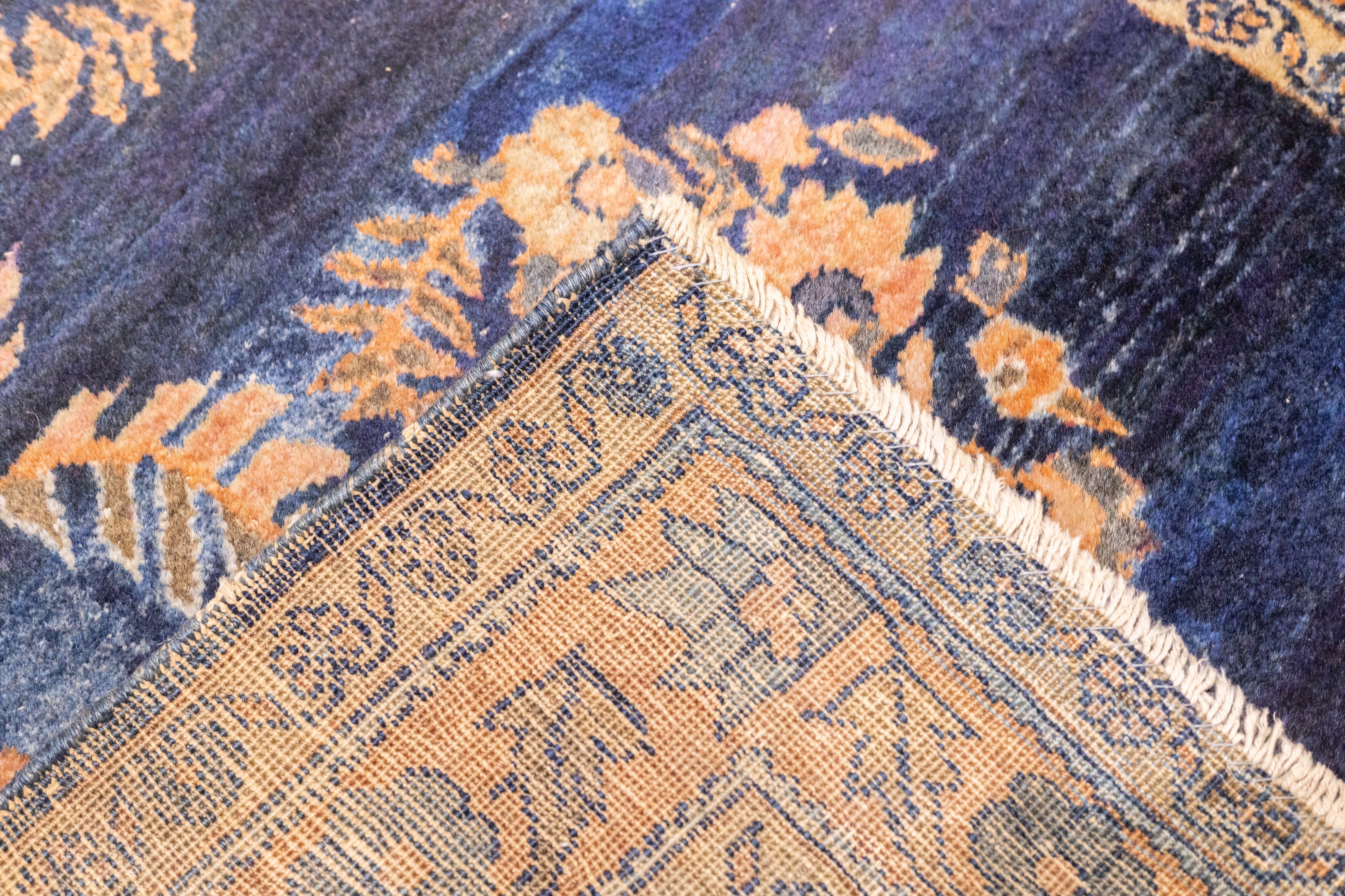 Fine Antique  Mohajeran Sarouk Rug 3'4'' x 4'11''