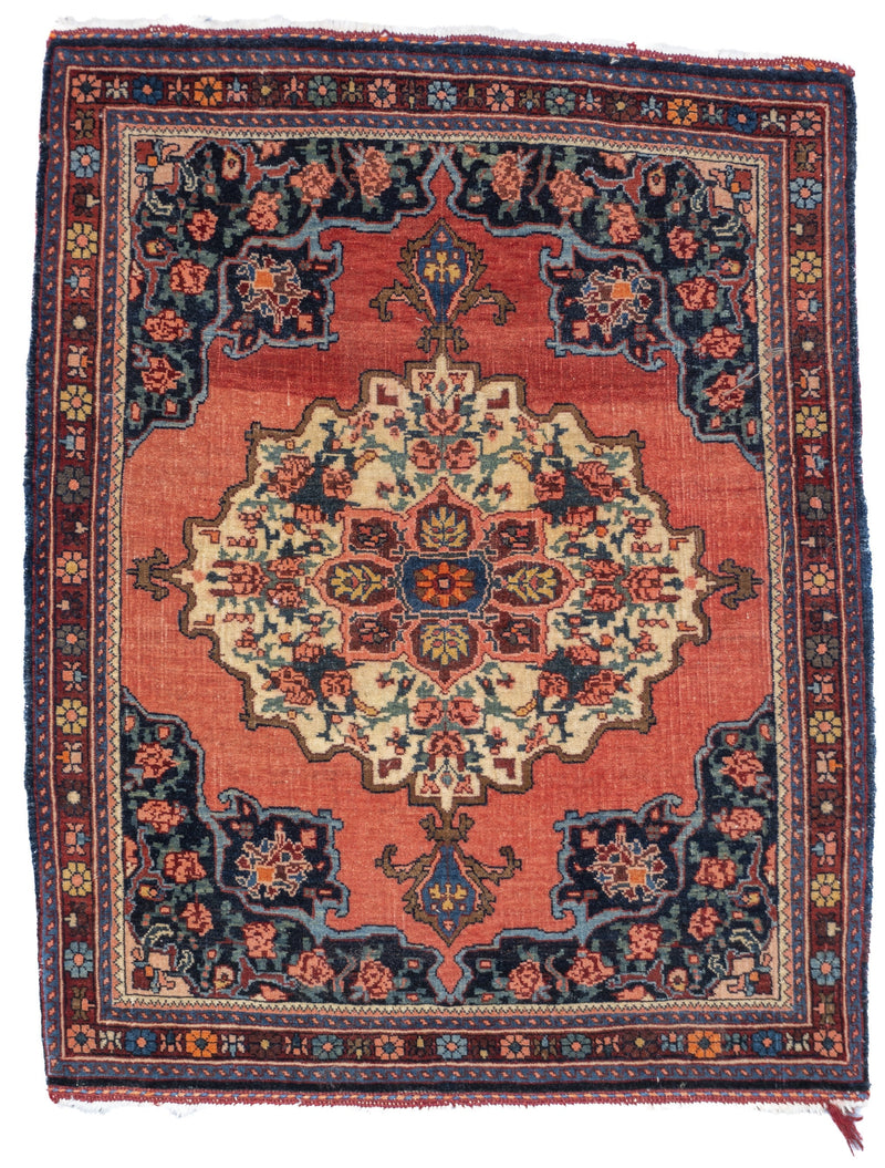 Fine Antique Farahan Sarouk Rug 2'3'' x 2'11''