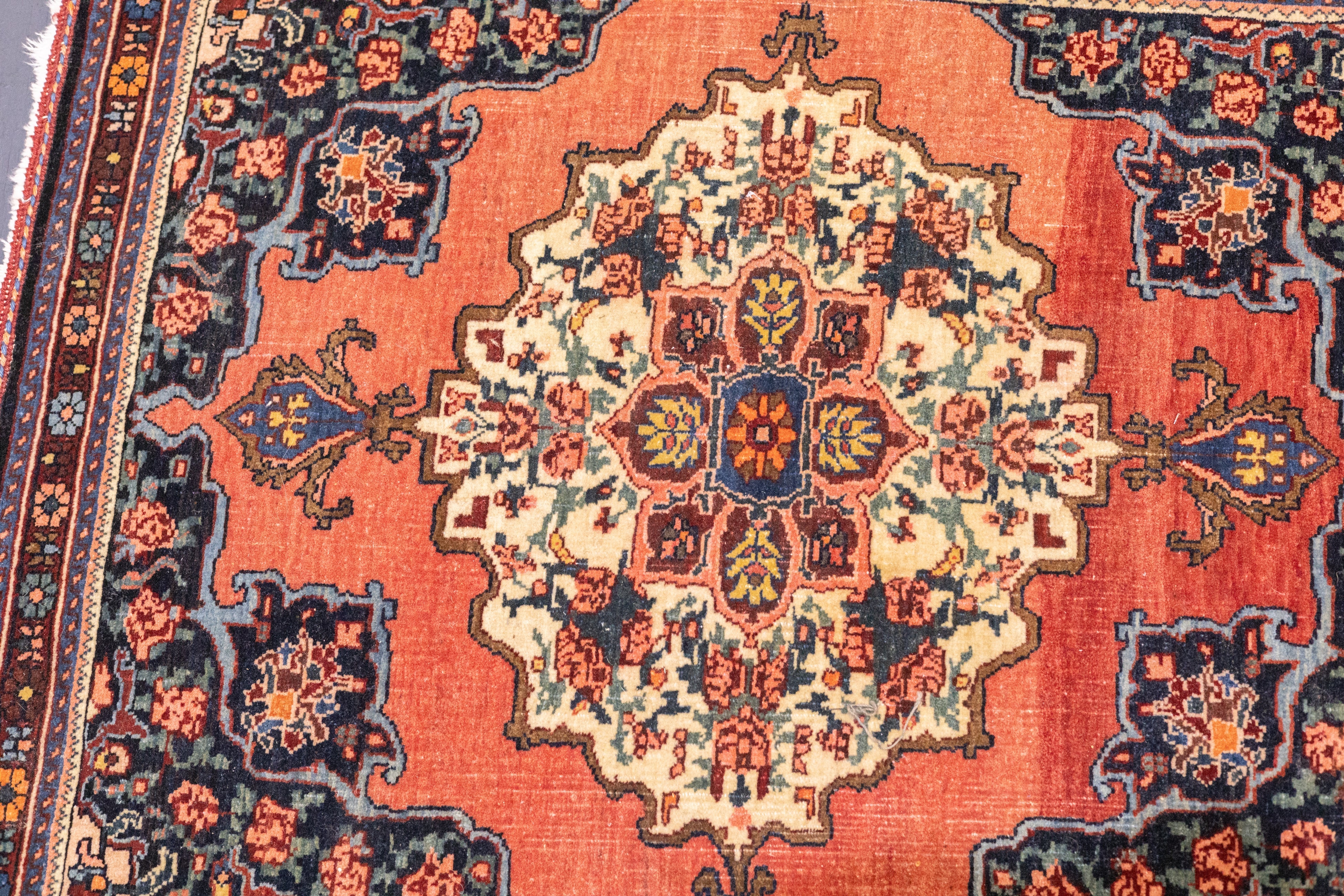 Fine Antique Farahan Sarouk Rug 2'3'' x 2'11''
