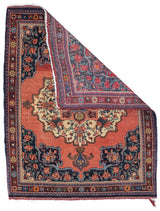 Fine Antique Farahan Sarouk Rug 2'3'' x 2'11''