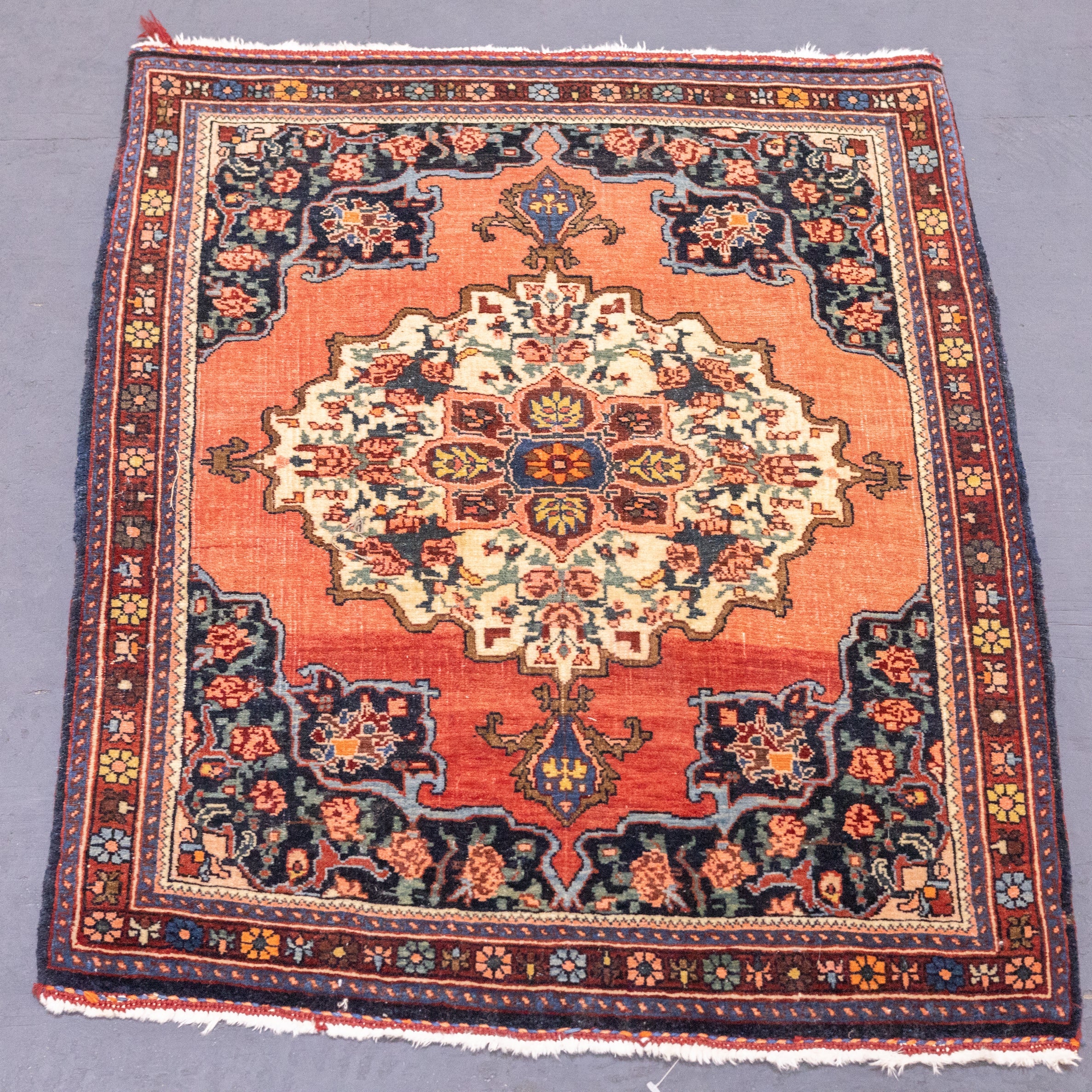 Fine Antique Farahan Sarouk Rug 2'3'' x 2'11''