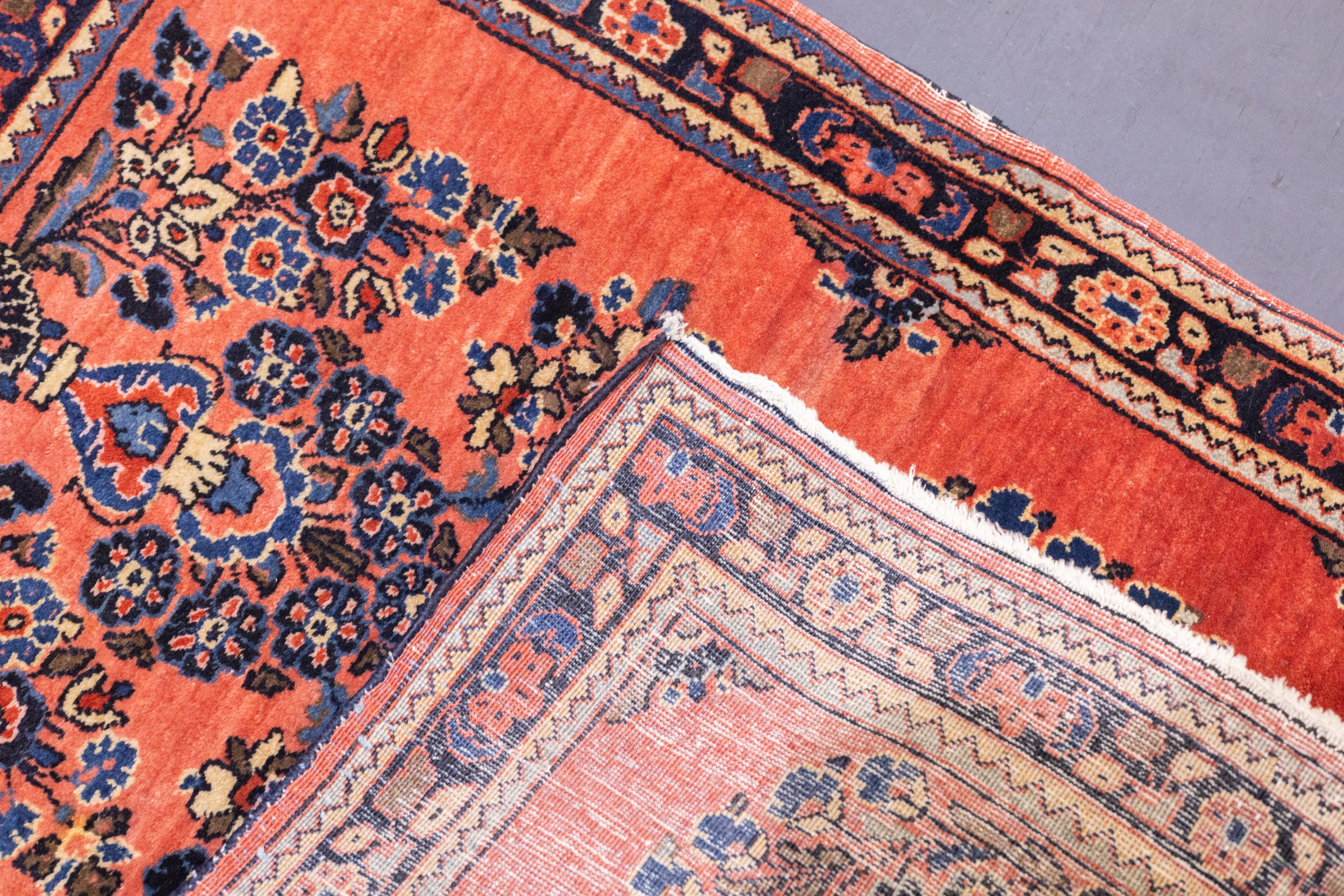 Fine Antique Mohajeran Sarouk Rug 2'0" x 2'6''