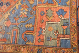 Antique  Heriz Rug 6'9'' x 10'3''