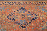 Antique  Heriz Rug 6'9'' x 10'3''