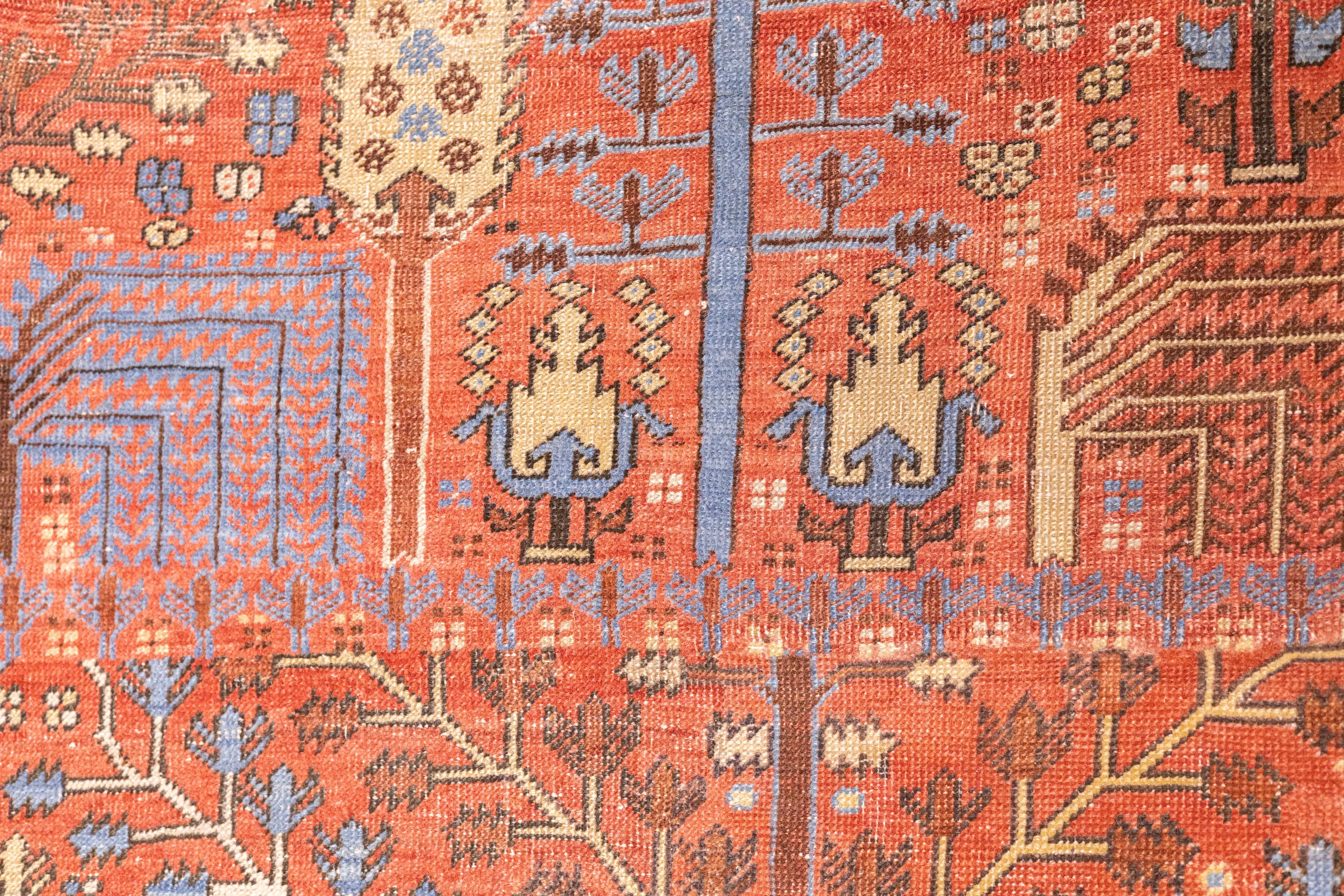 Antique Bakhshayesh Rug 9'5'' x 11'4''