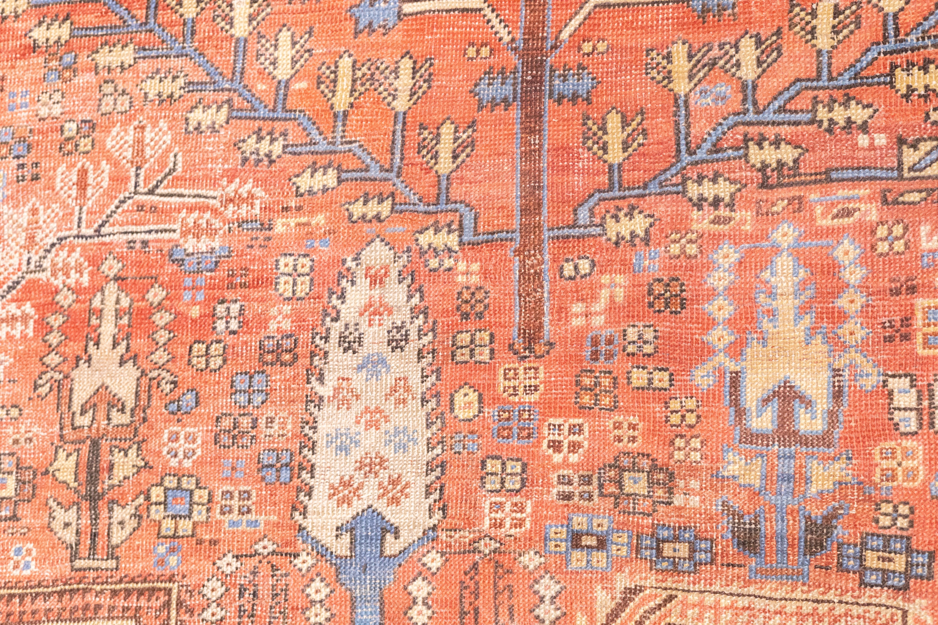 Antique Bakhshayesh Rug 9'5'' x 11'4''
