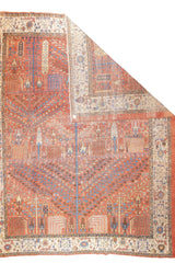 Antique Bakhshayesh Rug 9'5'' x 11'4''