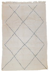 Fine Vintage Moroccan Wool Rug