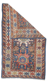 Antique Caucasian Shirvan Lezgi Design Rug 2'10'' x 4'10''