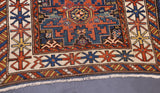 Antique Caucasian Shirvan Lezgi Design Rug 2'10'' x 4'10''