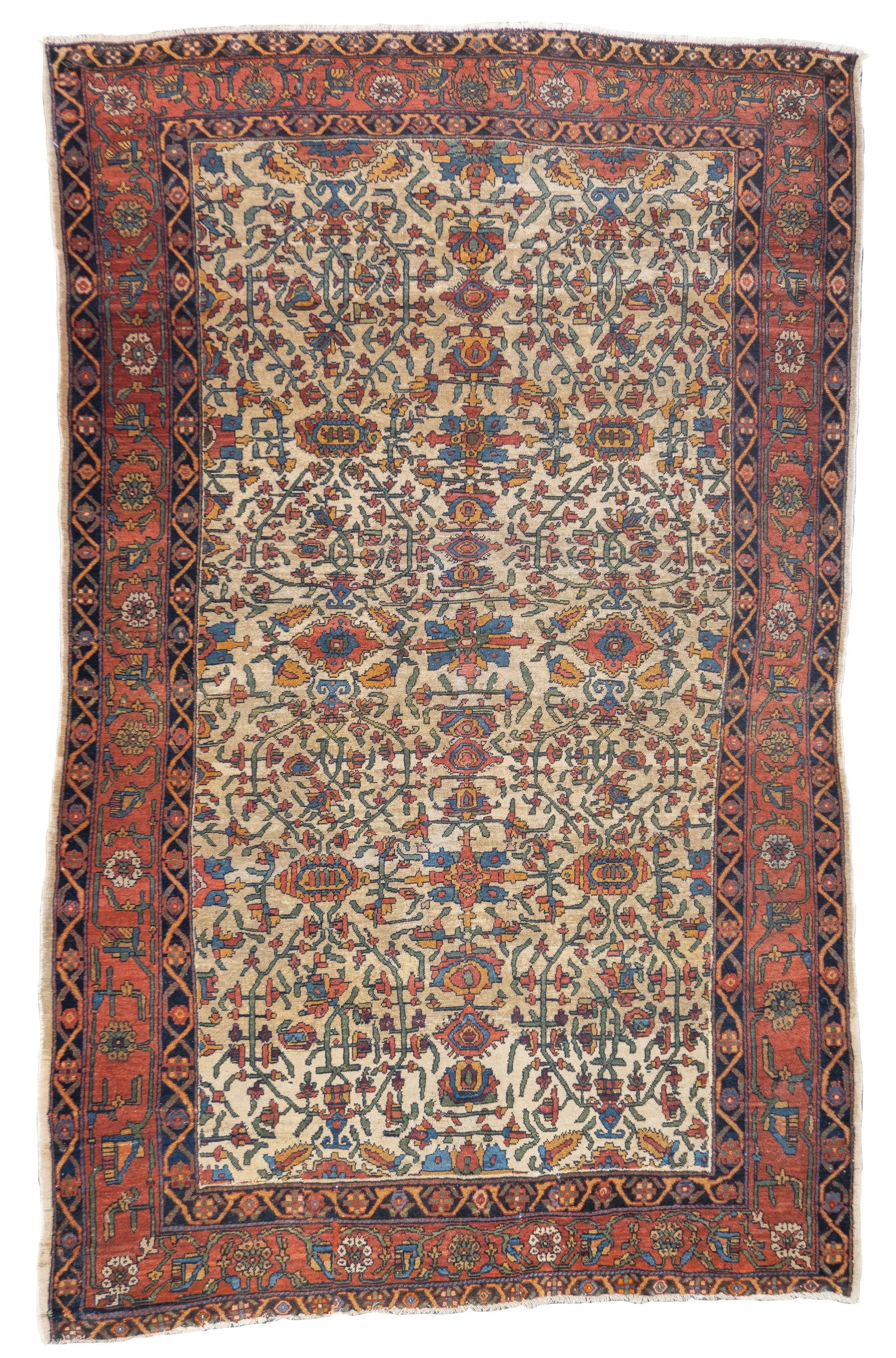 Antique Persian Farahan Sarouk