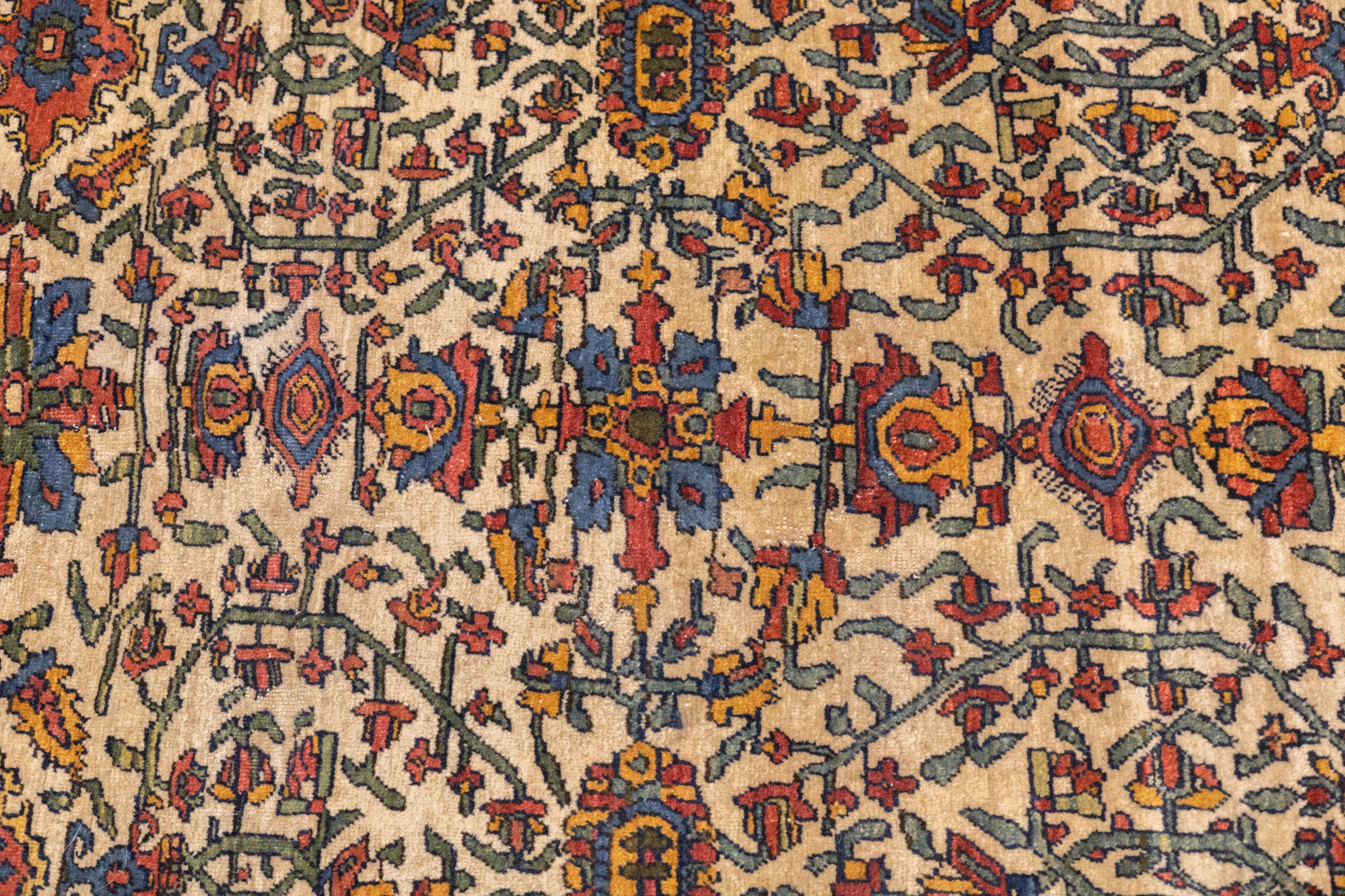 Antique  Farahan Sarouk Rug 4'2'' x 6'6''