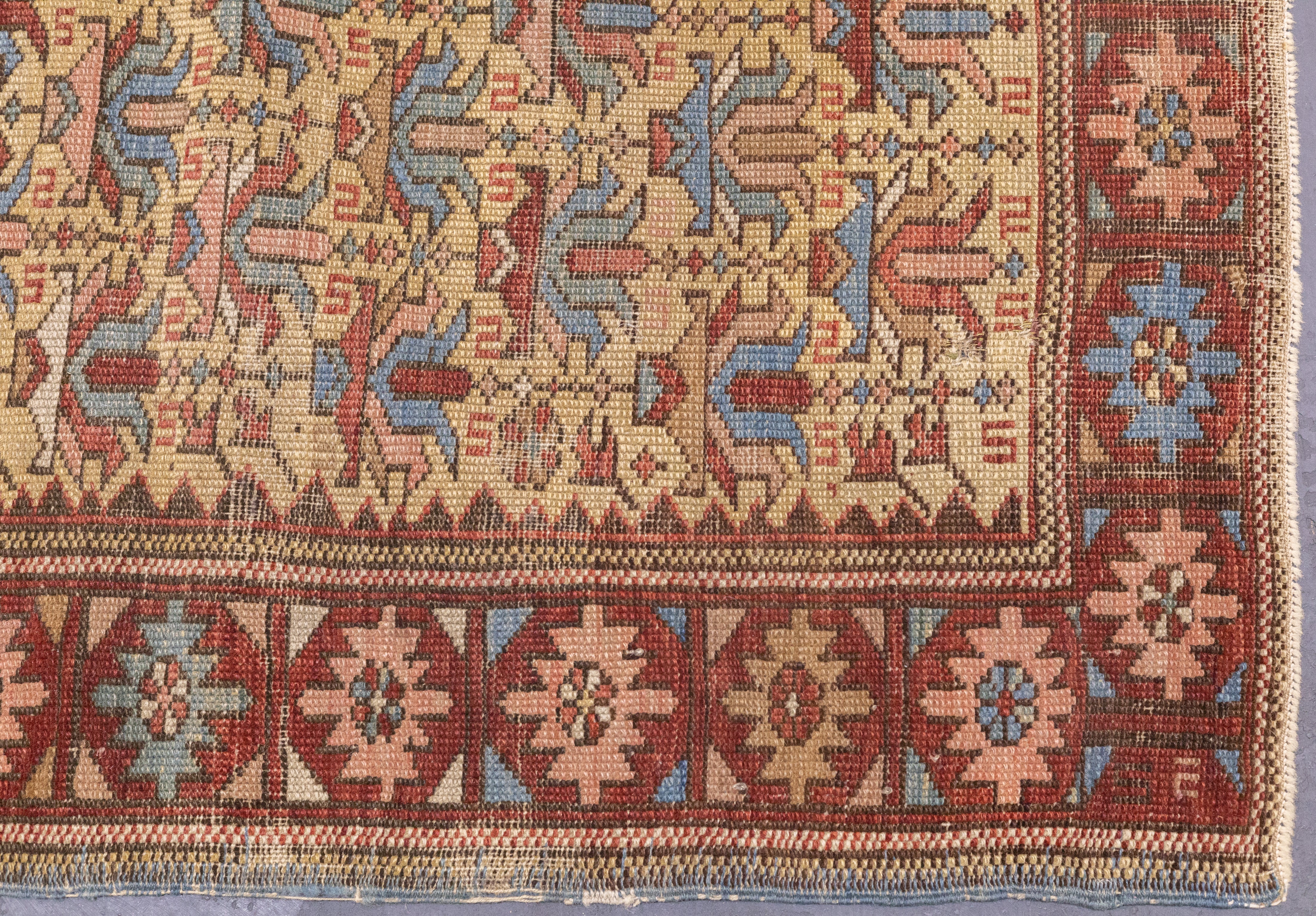 Fine Antique Caucasian Kuba Shirvan Rug 3'5'' x 5'7''