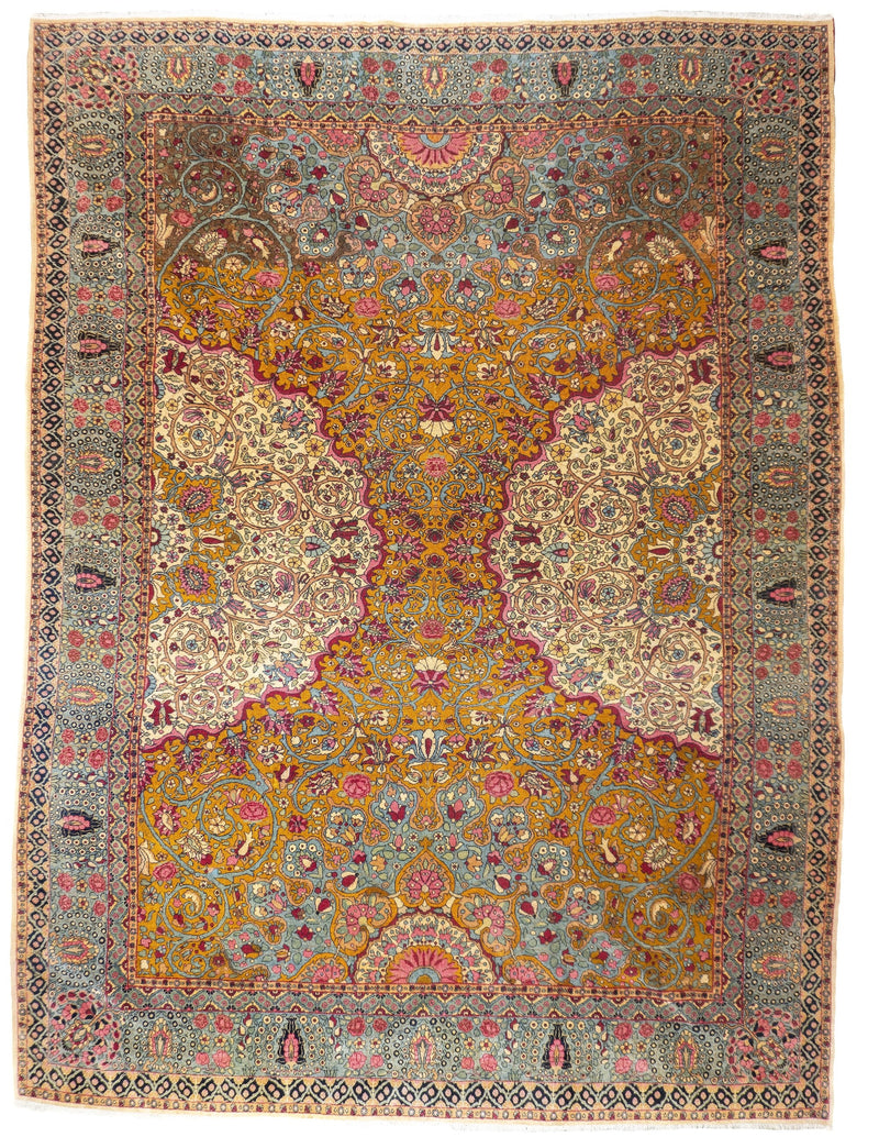 Antique  Tehran Rug 7'3'' x 9'10''