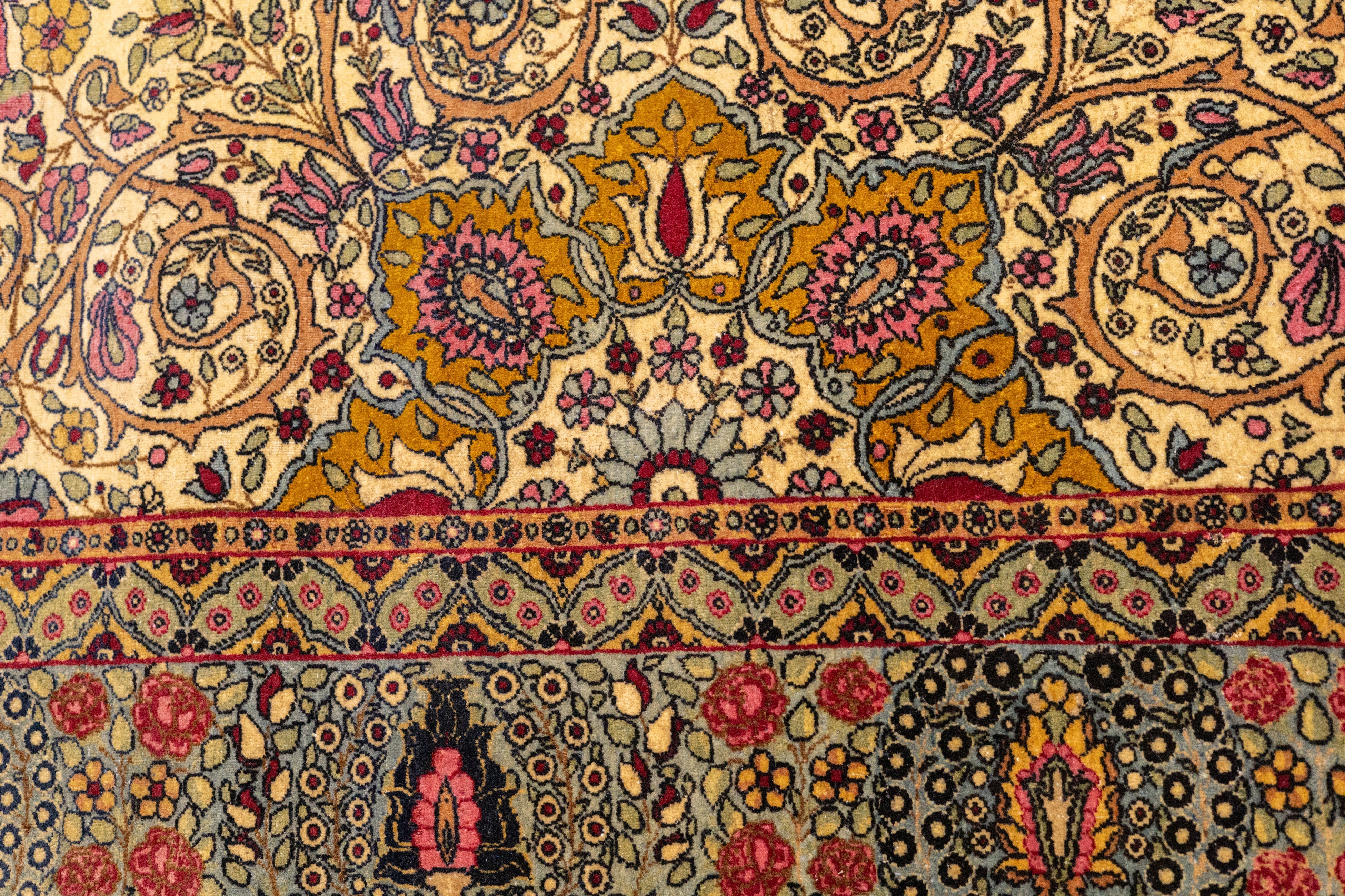 Antique  Tehran Rug 7'3'' x 9'10''