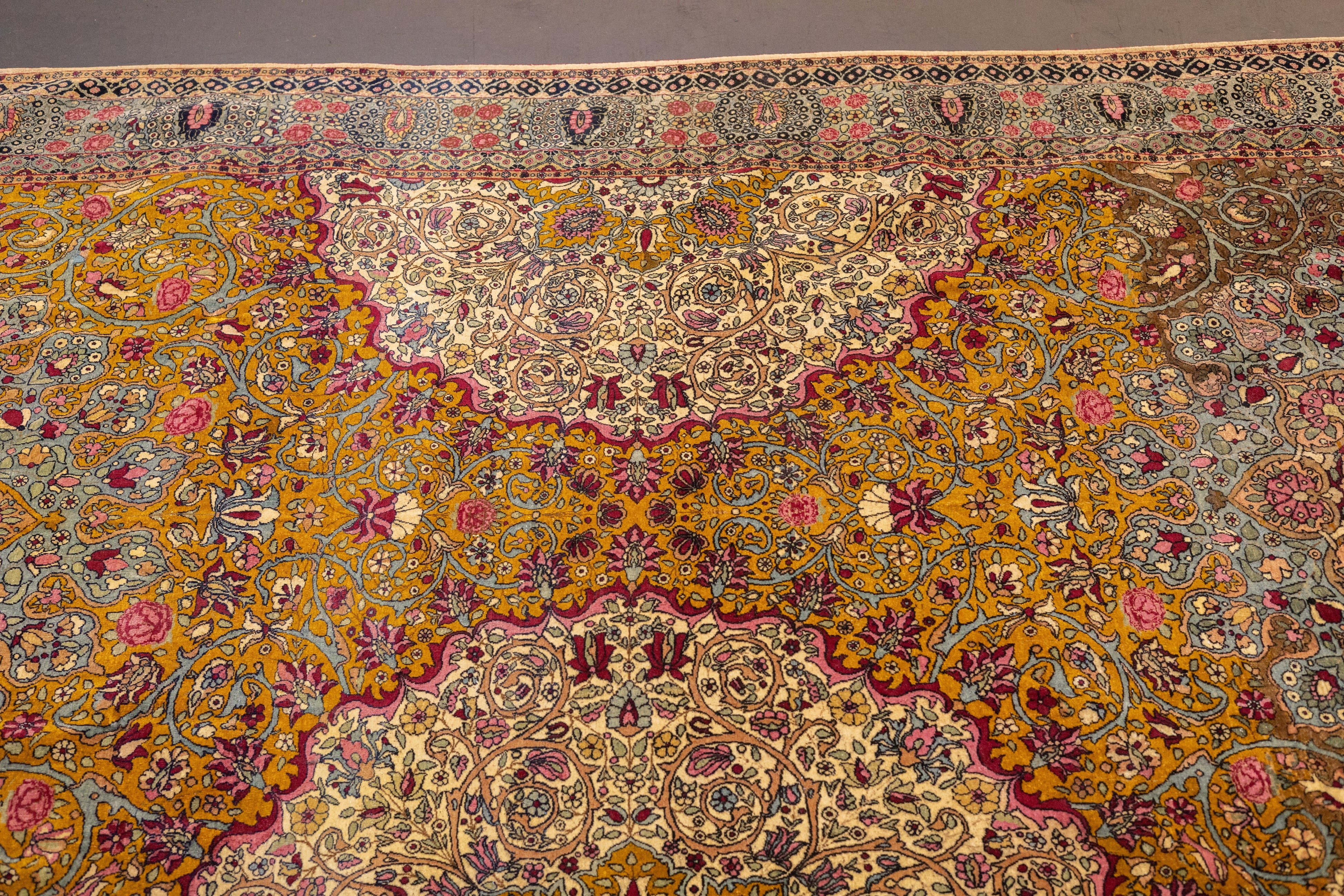 Antique  Tehran Rug 7'3'' x 9'10''