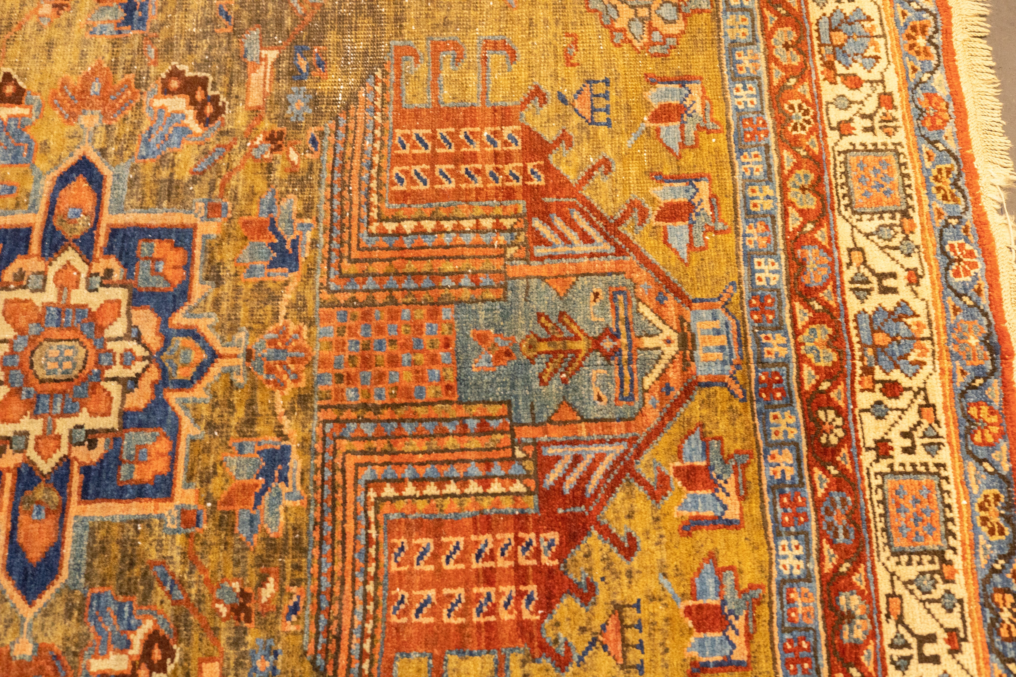 Antique  Sarab Rug 5'4'' x 14'3''