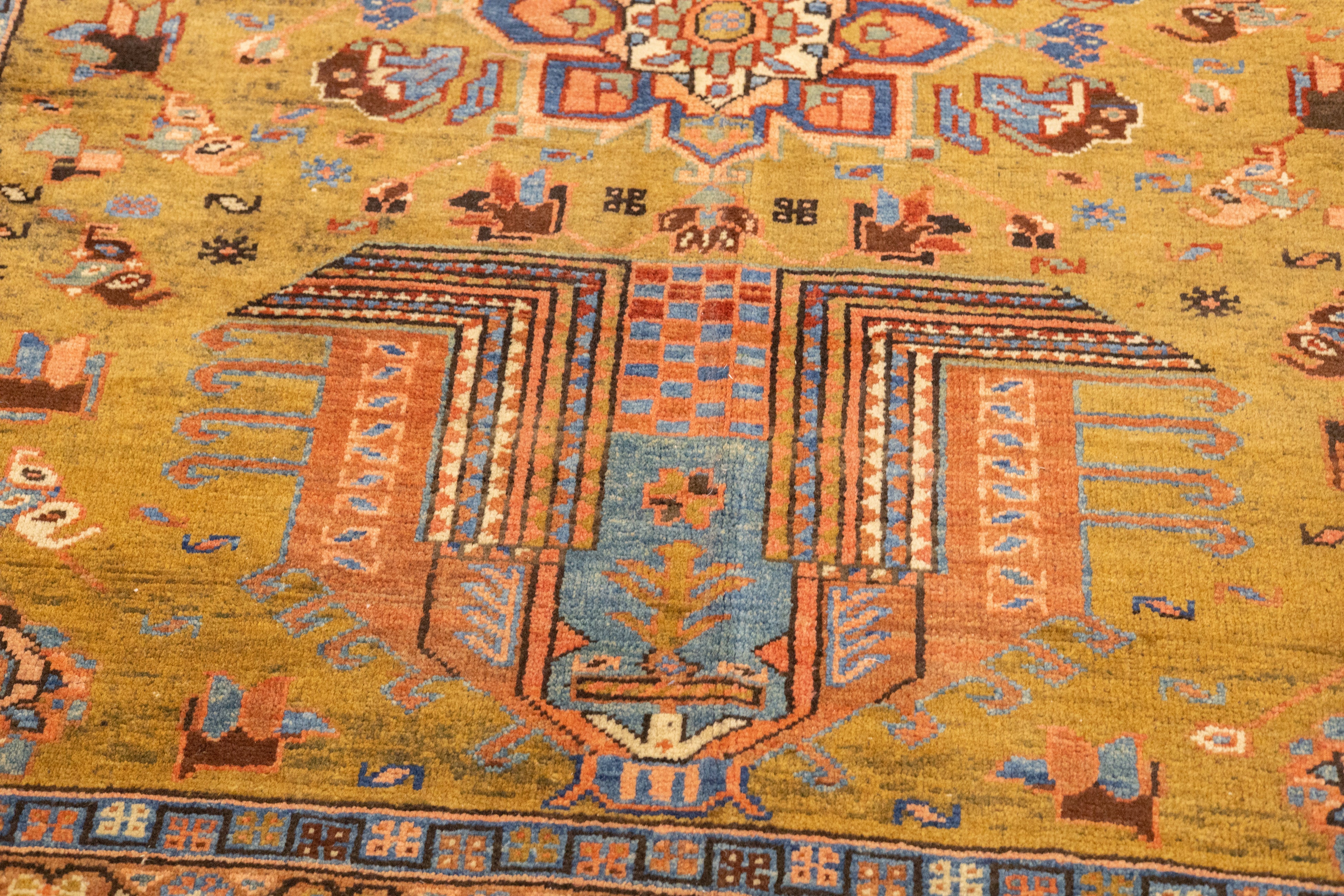 Antique  Sarab Rug 5'4'' x 14'3''