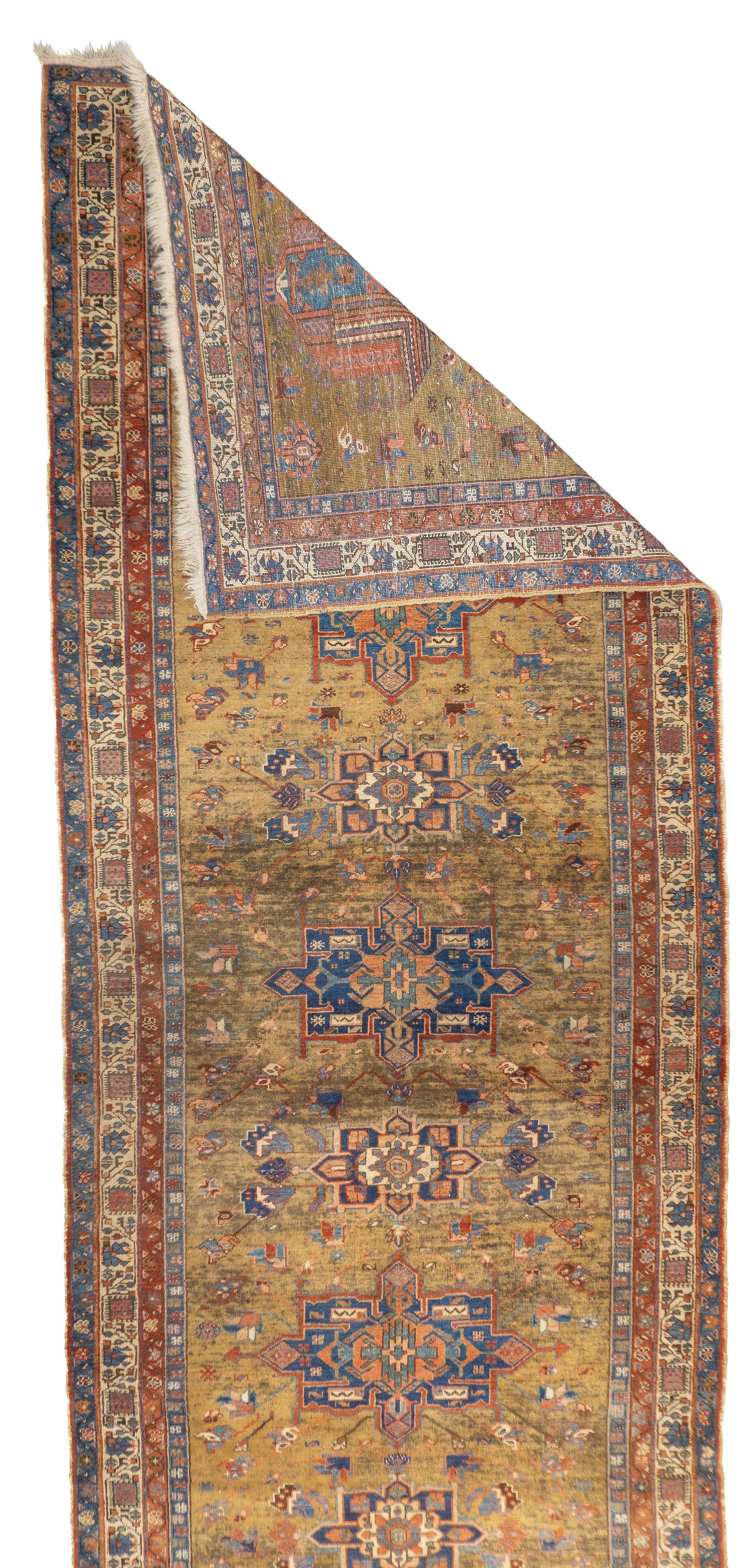 Antique  Sarab Rug 5'4'' x 14'3''
