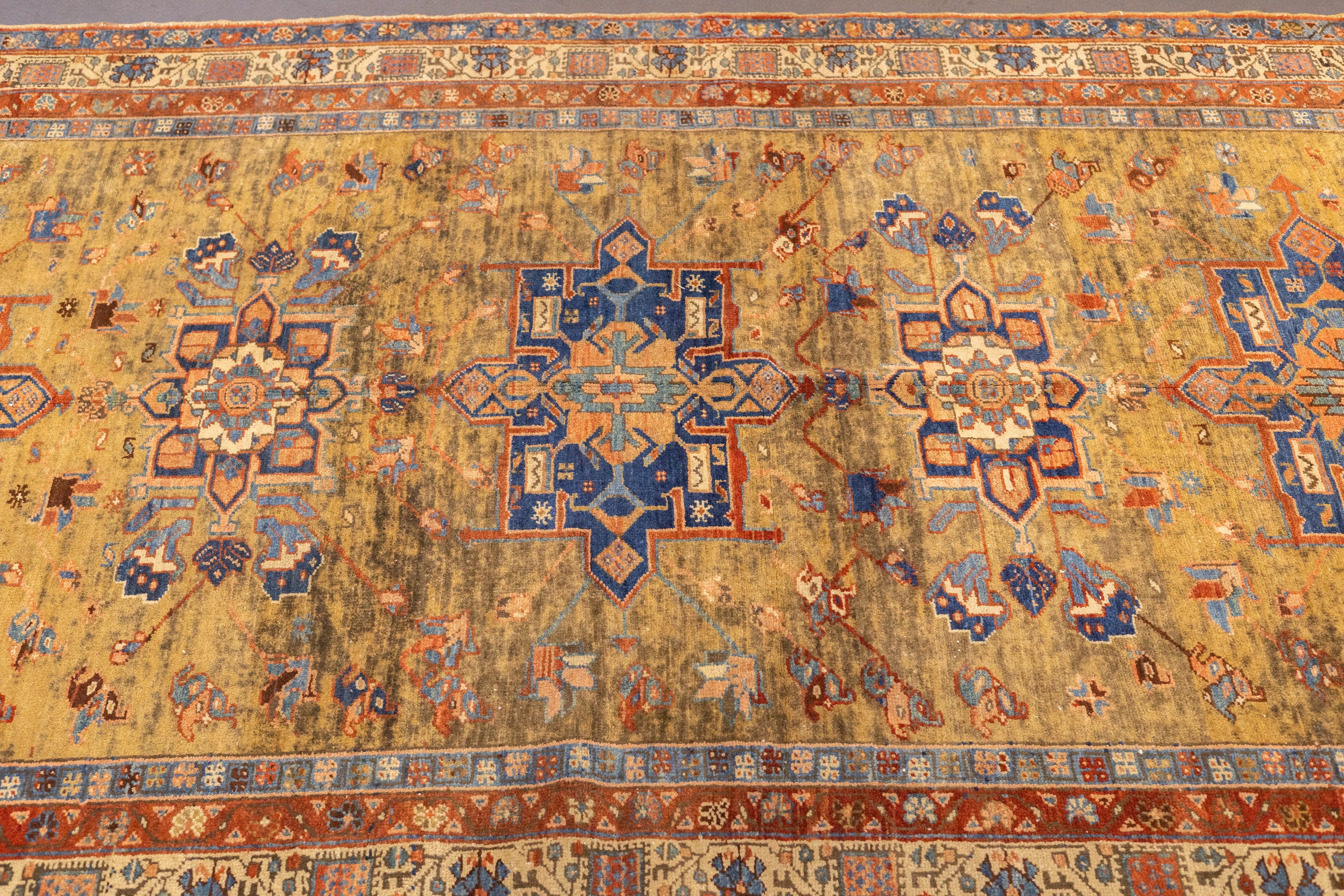 Antique  Sarab Rug 5'4'' x 14'3''