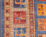 Fine Gabbeh Wool Rug 6'0" x 9'0"