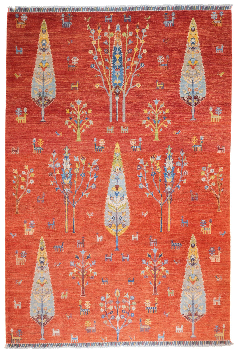 Gabbeh Rug 6'8'' x 9'9''