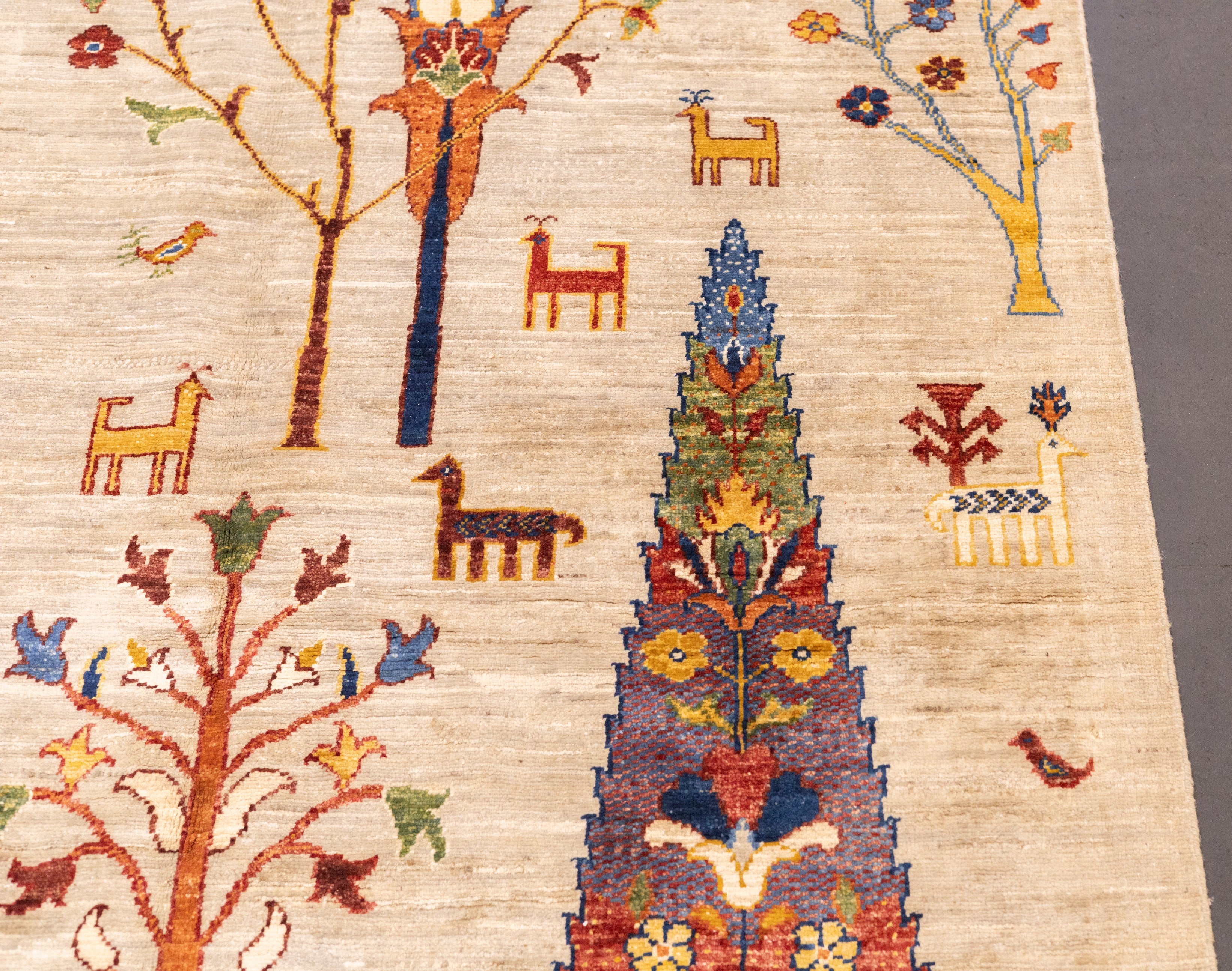 Fine Vintage  Gabbeh Rug 6'8'' x 9'9''