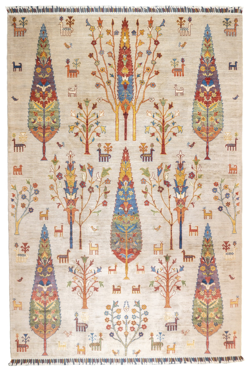 Fine Vintage  Gabbeh Rug 6'8'' x 9'9''