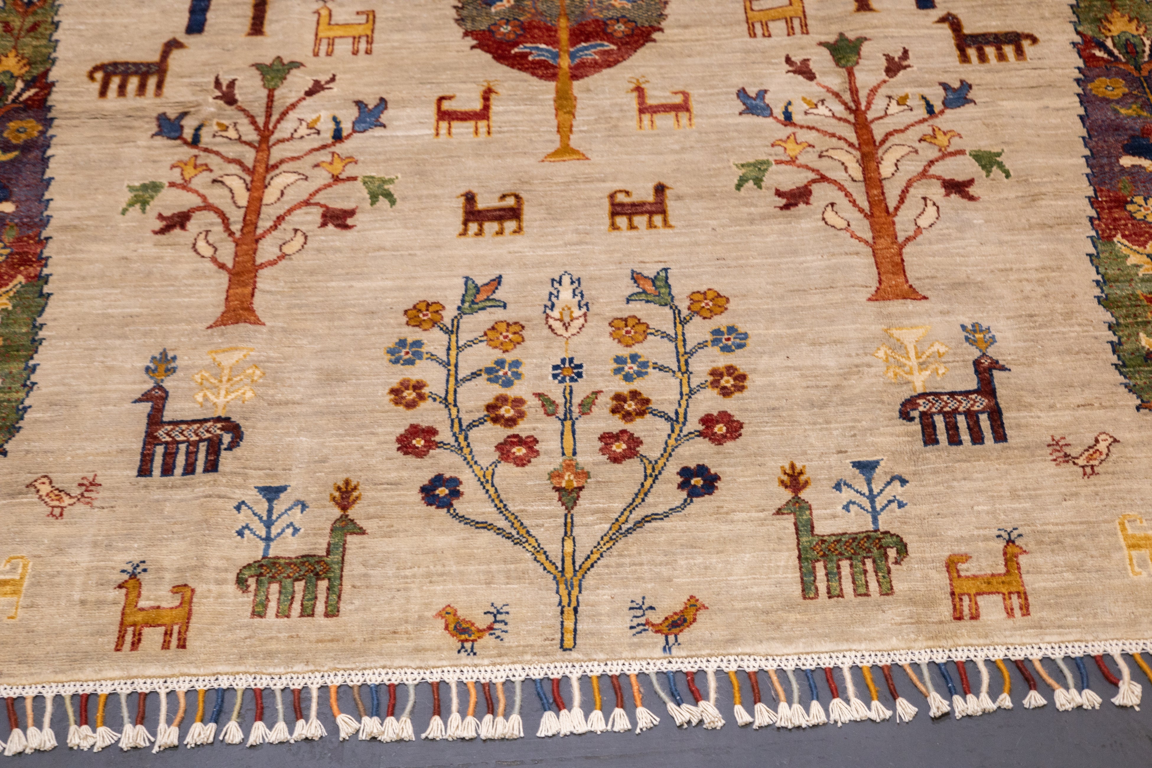 Fine Vintage  Gabbeh Rug 6'8'' x 9'9''