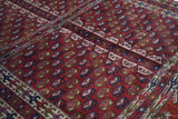 Antique Yamud Bokara Rug 3'5'' x 4'2''