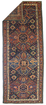 Antique Caucasian Zehour Rug 5'4" x 13' 8"
