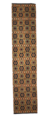 Antique Scandinavian Textile Kilim Rug 2' 2'' x 9' 11''