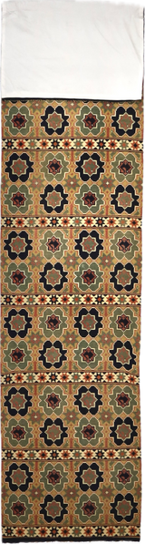 Antique Scandinavian Textile Kilim Rug 2' 2'' x 9' 11''