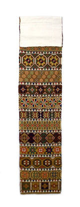 Antique Scandinavian Textile Kilim Rug 1' 11'' x 9' 7''