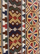 Antique Scandinavian Textile Kilim Rug 1' 11'' x 9' 7''