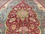 Fine Antique Turkish Gordez Wool Rug Odd and rare size 8'0" x 17' 8''