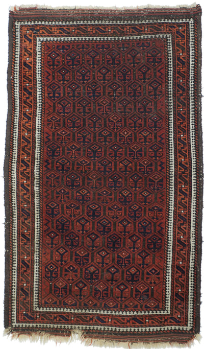 Antique Baluch Rug 2'8'' x 4'0