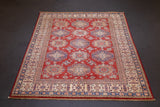 Fine PAK Kazak Wool Rug 5'6" x 7' 10"