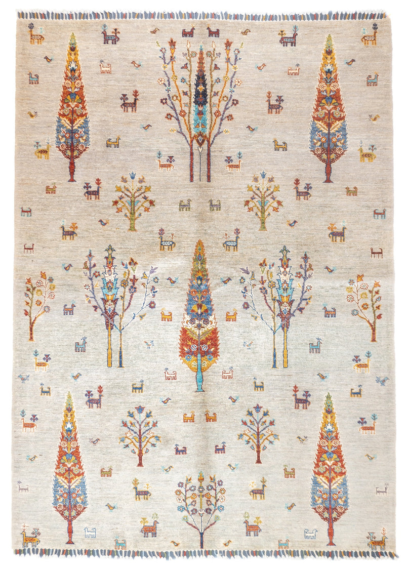 Gabbeh Rug 5'6'' x 7'7''