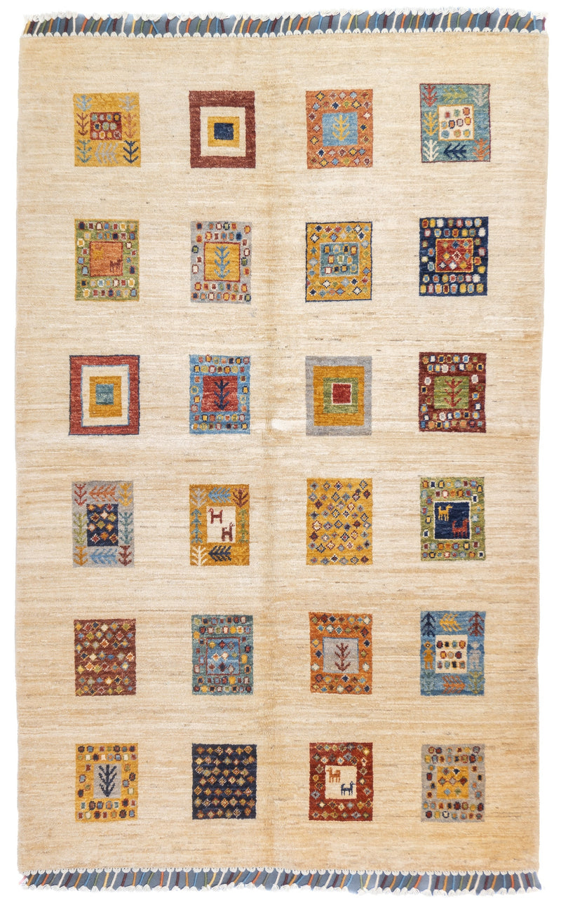 Gabbeh Rug 3'11'' x 6'2''