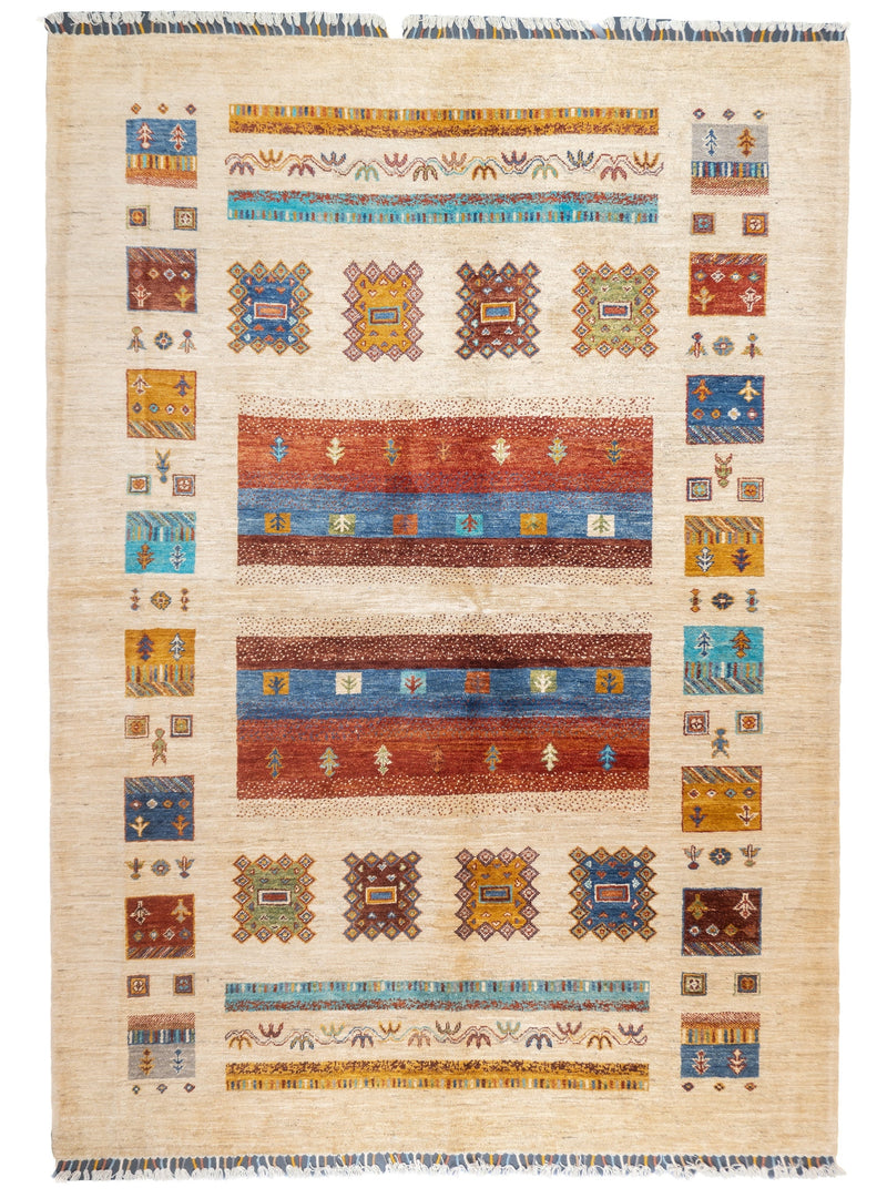 Gabbeh Rug 5'8'' x 8'0