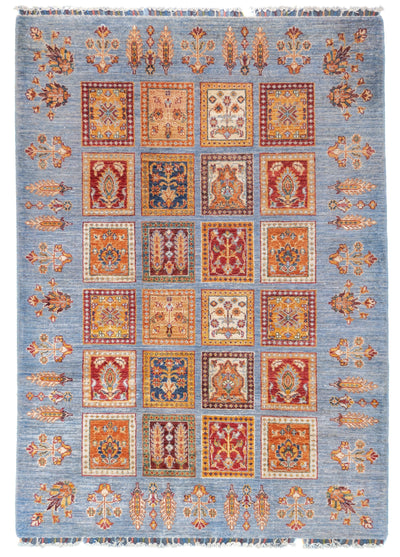 Gabbeh Rug 4'2'' x 5'9''