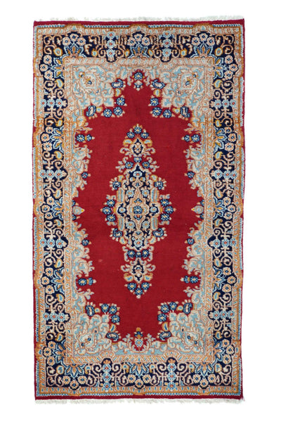 Vintage Kerman Rug 2'10