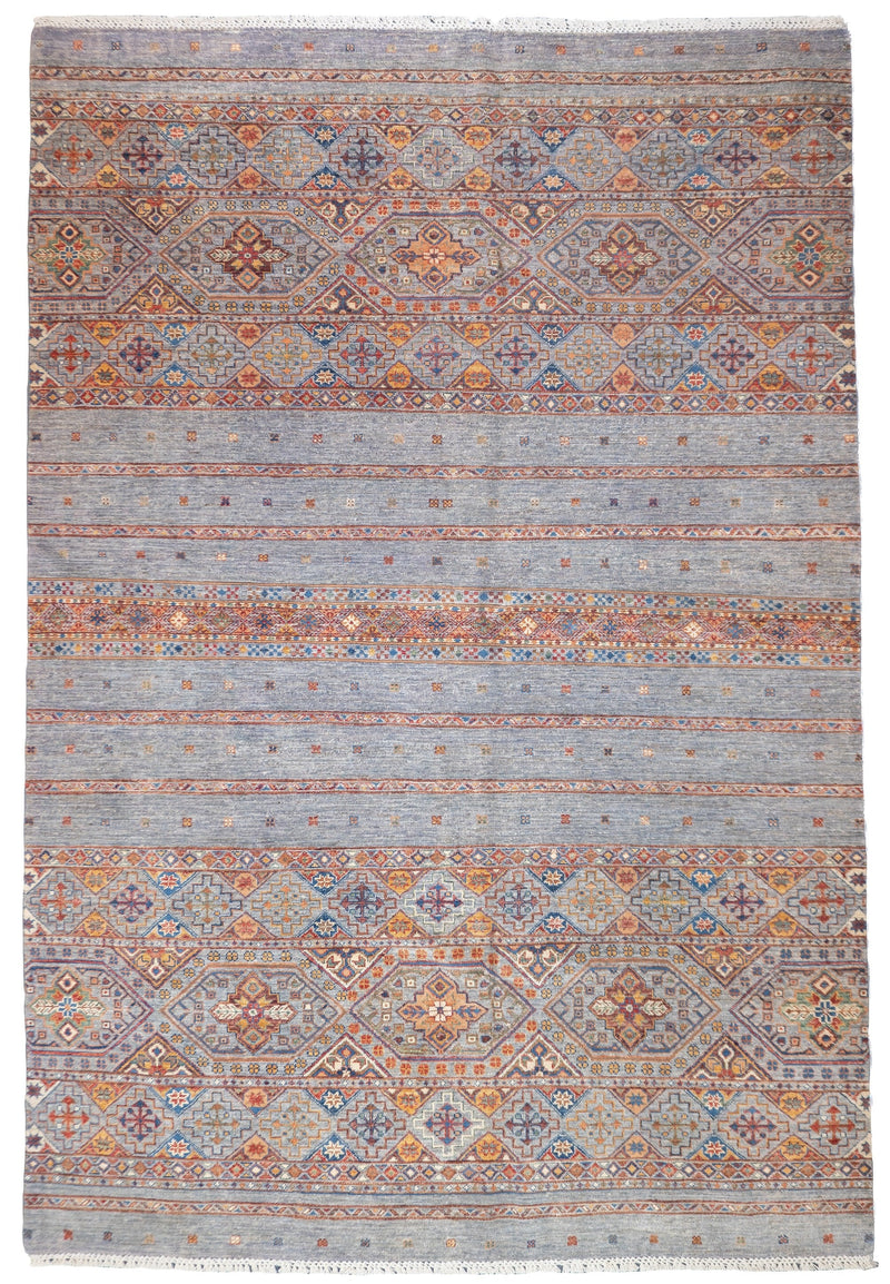 Fine Gabbeh Wool Rug 6'0