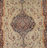 Antique Mohtasham Kashan Rug 4'4" x 6' 5"