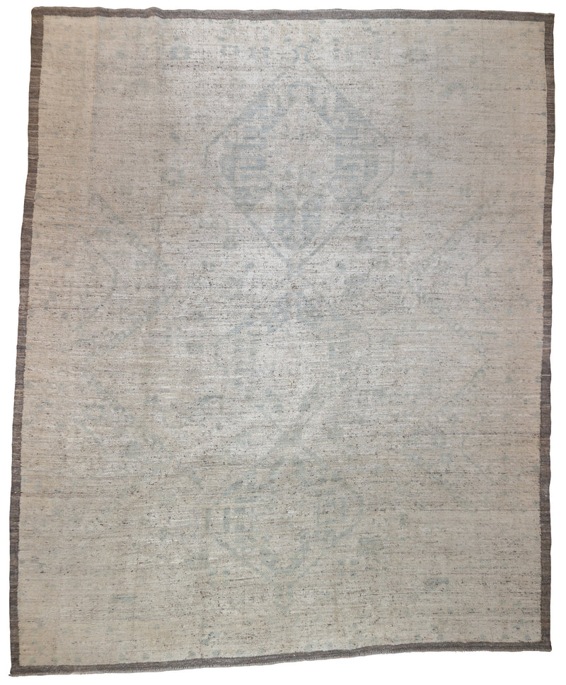 Fine Vintage Oushak Wool Rug 8'2'' x 9'11''